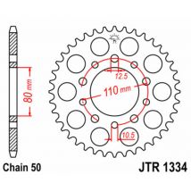Couronne JT. acier standard 1334 - 530
