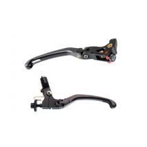 Leviers de frein et d'embrayage LighTech repliables/reglables Alien