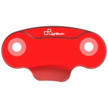 Obturateurs de rétroviseur LighTech Cache - orifices Paire Rouge