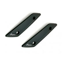 Obturateurs de rétroviseur LighTech Cache - orifices Paire Noir