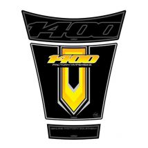 Protège réservoir Motografix 3pcs noir/jaune