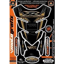 Protège réservoir Motografix 4pcs noir or