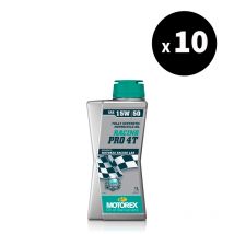 Huile moteur Motorex Racing Pro - 15W50 10x1L