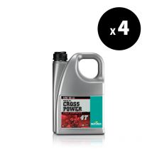 Huile moteur Motorex Cross Power 10W60 synthétique 4X4L