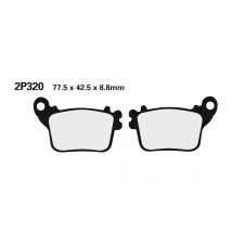 Plaquettes de freins Nissin route /Off-Road métal fritté - 2P-320ST