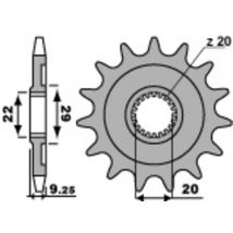 Pignon de sortie de boite PBR acier standard 2146 - 520