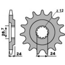 Pignon de sortie de boite PBR acier standard 530 - 530