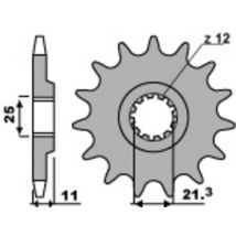 Pignon de sortie de boite PBR acier standard 727 - 520
