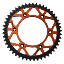 Couronne PBR Twin Color aluminium ultra-light anti-boue anodisé dur 899 - 520