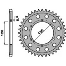 Couronne PBR acier C45 standard 4324 - 428