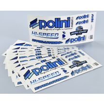 Kit déco Polini Autocollants Blue Line