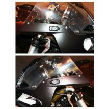 Obturateurs de rétroviseur R&G Racing Cache - orifices noir