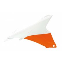 Caches de boite à air Racetech Caches boîte à air orange/blanc