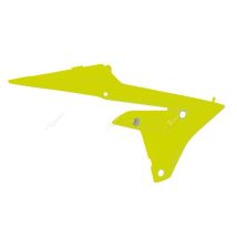 Ouie de radiateur Racetech inférieures jaune fluo
