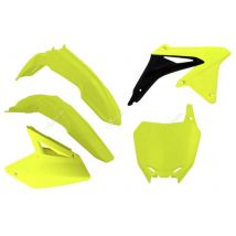 Kit plastiques Racetech jaune fluo