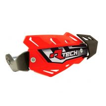 Protèges-mains Racetech FLX Quad rouge