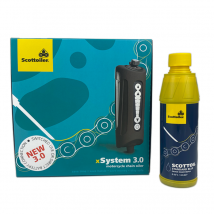 Graisse chaine Scottoiler de électronique xSystem 3.0 + bleu standard 250ml