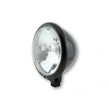 Phare avant Shin Yo 5 3/4" Bates Style noir mat soyeux