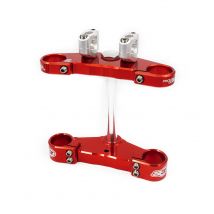Tés de fourche S3 complet Ø39mm rouge Gas Gas Pro Tech