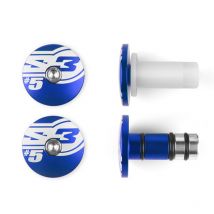 Embouts de guidon S3 s End 5 Ø14mm bleu