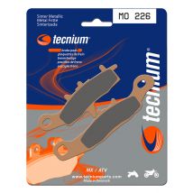 Plaquettes de freins Tecnium MX/Quad métal fritté - MO226