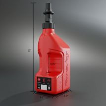 Jerrican Tuff Jug TUFF JUG rouge avec bouchon Ripper 2.5G/10L