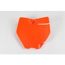 Plaque avant Ufo orange fluo