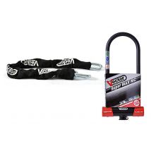 Antivol Vector Kit U SuperMax L2 Ø16mm + Chaîne Ø13mm / 1,3m