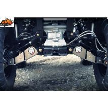 Protection de triangle aXp arrière aluminium 4mm