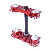 Tés de fourche Xtrig ROCS Pro Supermotard Offset Ø14-16mm rouge