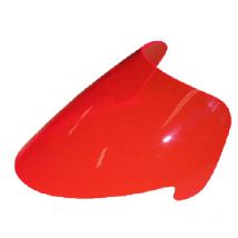 Pare brise Bullster Haute protection rouge fluo 73.5 cm