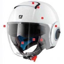 Plaque latérale casque Shark SHARK NANO