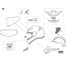 Coiffe Shoei NXR / NXR 2