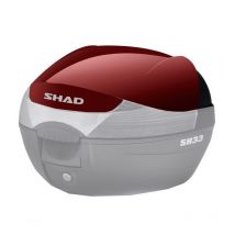 Couvercle Top case Shad ROUGE pour Top case SH 33