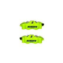 Etriers de frein Accossato radial monobloc forgé 108mm avec plaquettes céramiques