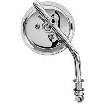 Rétroviseur Drag Specialties Smooth back diamètre 7 cm Reversible (l'unité)