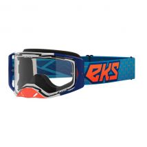 Masque cross EKS LUCID CYAN/FLO ORANGE - CLEAR 2023