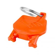 Porte-clé CYCRA PLAQUE NUMERO ORANGE
