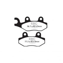 Plaquettes de freins EBC Sinter Métal Fritté avant droit/gauche (selon modèle)