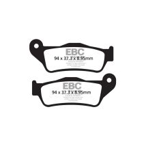 Plaquettes de freins EBC Sinter Métal Fritté avant/arrière (selon modèle)