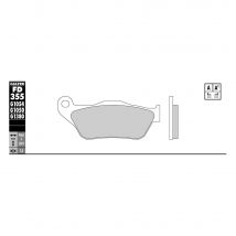 Plaquettes de freins Galfer Organique avant