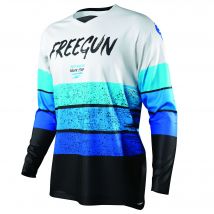 Maillot cross Shot by Freegun DEVO STRIPE - BLUE 2021