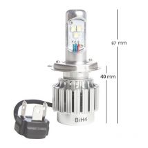 Ampoule Tecno globe LED VENTILE BI H4 CODE ET PHARE CTR