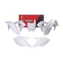Kit plastiques R-tech Kawasaki Blanc