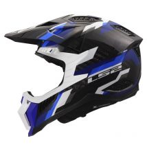Casque cross LS2 MX703 C - X-FORCE - PHANTOM - BLUE WHITE 2026