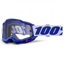 Masque cross 100% ACCURI 2 ENDURO MOTO - Clair 2025