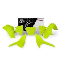 Kit plastiques R-tech Husqvarna fluo Jaune
