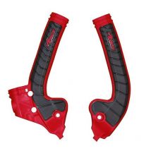 Protège cadre R-tech bi-matiere Rouge/Noir