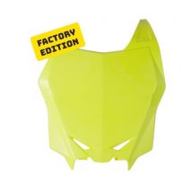 Plaque avant R-tech JAUNE FLUO