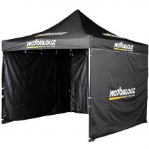 Tonnelle paddock Motoblouz + SAC DE RANGEMENT SUR ROULETTES